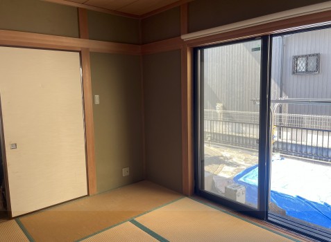 和室 ﾘﾌｫｰﾑ工事　担当：高橋直仁